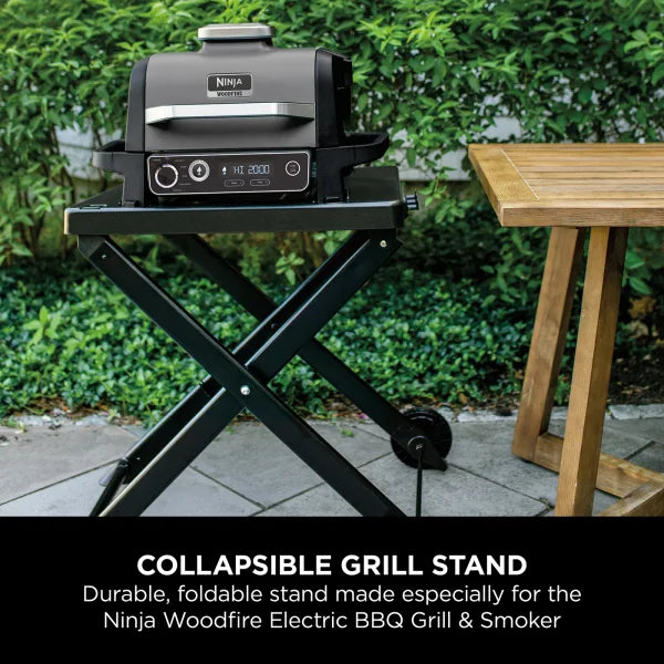 Ninja Woodfire Electric BBQ Grill Stand Black – XSKGRLLSTDEUK - XSKGRLLSTDEUK | Lally's Electrical Dundalk - image 2