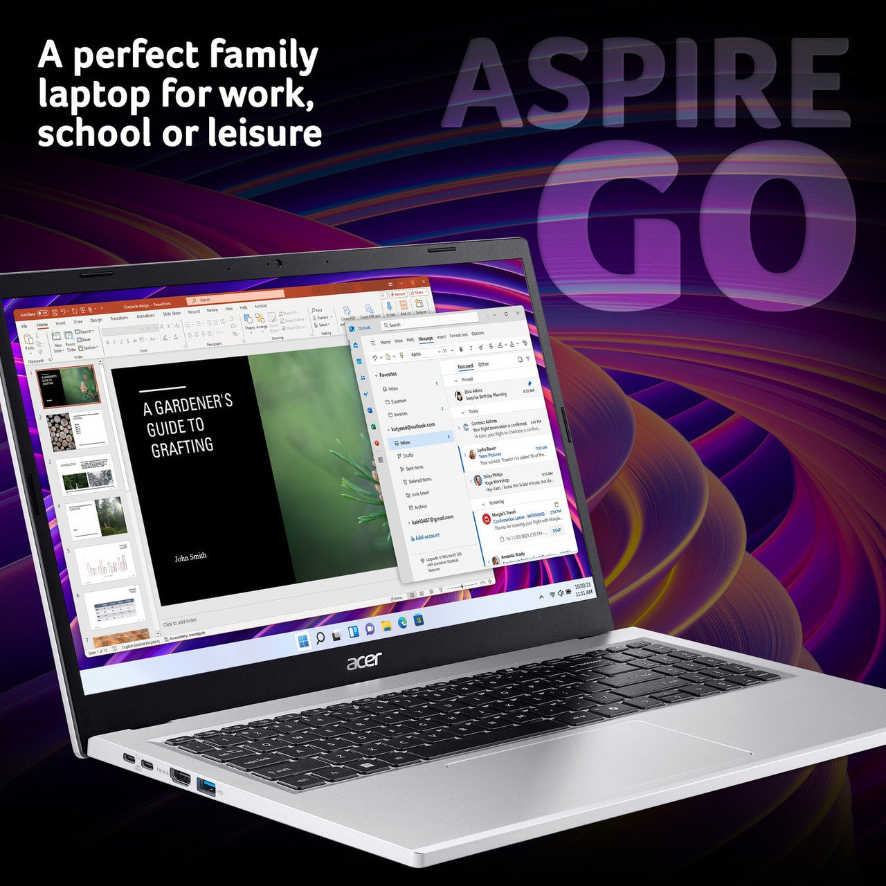 Acer Aspire Go 15 Intel I5-13420 15.6" - Silver | NX.J4GEK.005EX
