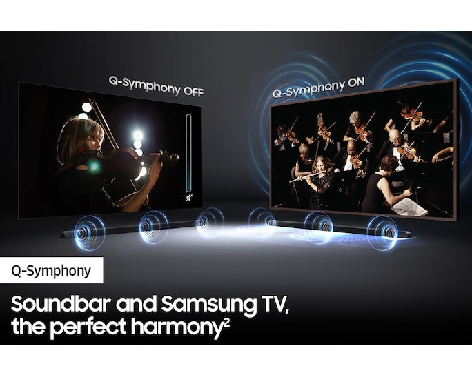 Samsung HW-S800BXU 3.1.2-Channel Ultra-Slim Soundbar with Wireless Subwoofer (Black)