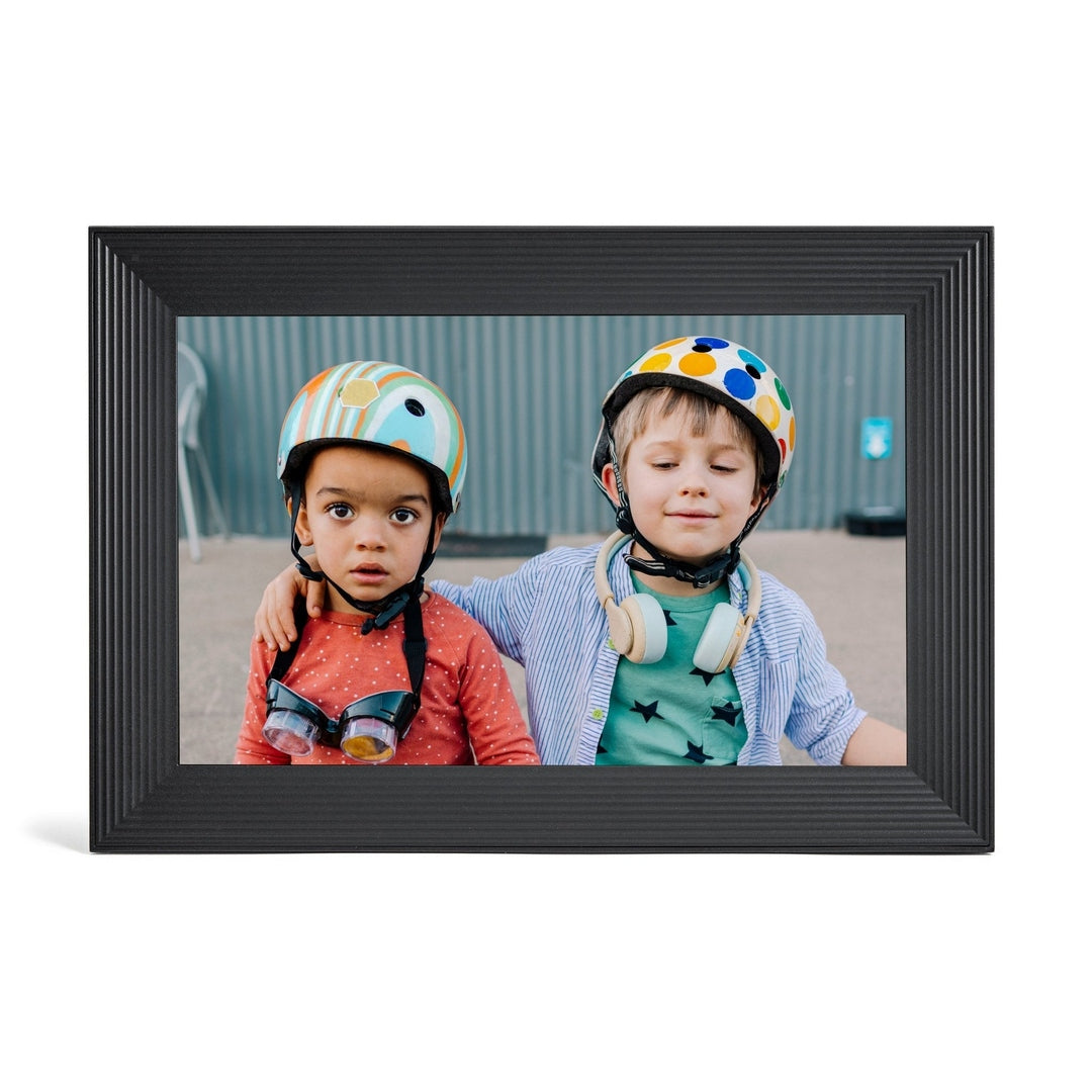 AURA Carver 10.1" WiFi Digital Photo Frame - Gravel | UKA900-BLK Aura Digital Photo Frame Lallys Electrical Ireland