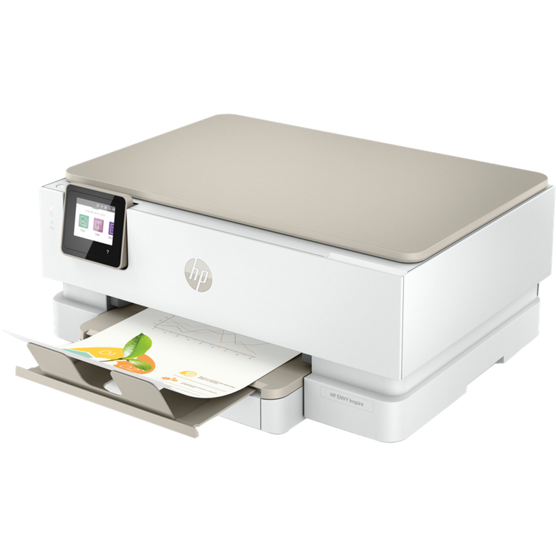 "Hp ENVY Inspire 7220e All-in-One Wireless Colour Printer | 3 Months Free Instant Ink with HP+ | White | 2-sided printing | Touchscreen | Self-healing Wi-Fi | 242P6B