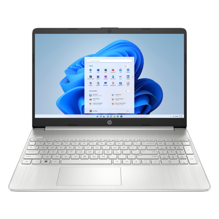 HP 15.6″ Full-HD Laptop – Intel Core i5-1235U, 8 GB RAM, 256 GB SSD