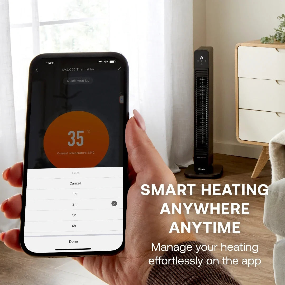 Dimplex ThermaFlex 2.2kW Smart Convector & Fan | DXDC22 view 4