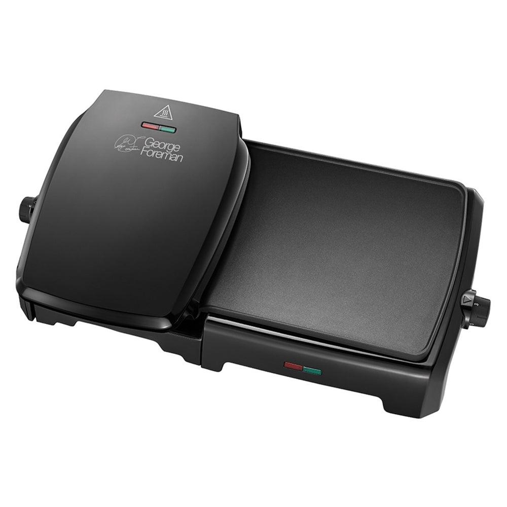 George Foreman 10 Portion Grill & Griddle 1800W - Black - 23450 | Lally's Electrical Dundalk - image 2