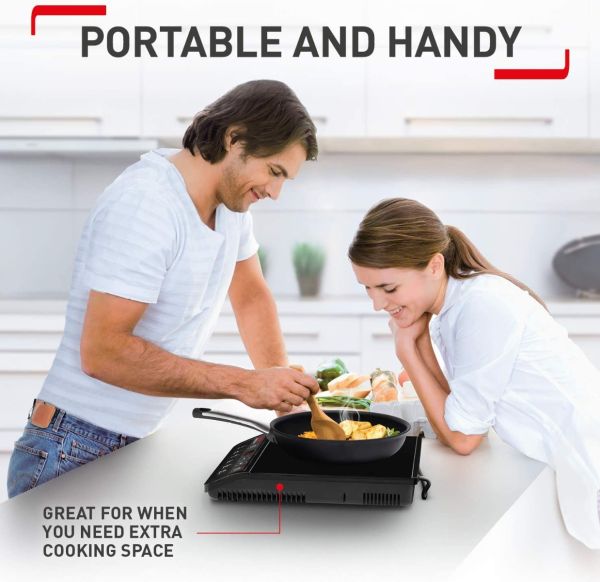 Tefal IH2018 / IH2018/40 Single-Zone 2100 W Portable Induction Hob