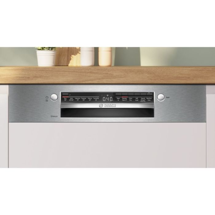 Bosch Series 2 60cm Semi Integrated Dishwasher - Brushed Steel - SMI2HTS06G | Lally's Electrical Dundalk - image 3