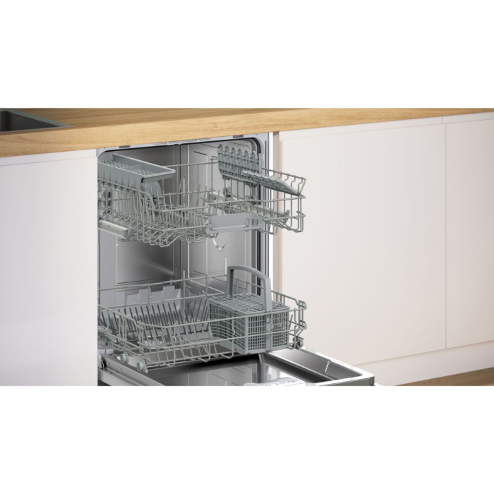 Bosch Series 2 60cm Semi Integrated Dishwasher - Brushed Steel - SMI2HTS06G | Lally's Electrical Dundalk - image 2