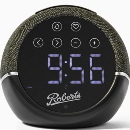 Roberts Zen FM Alarm Clock Radio Black | ZENBLK product view