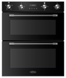 Belling BI704FPBK 103 L Built-Under Double Electric Oven — Black