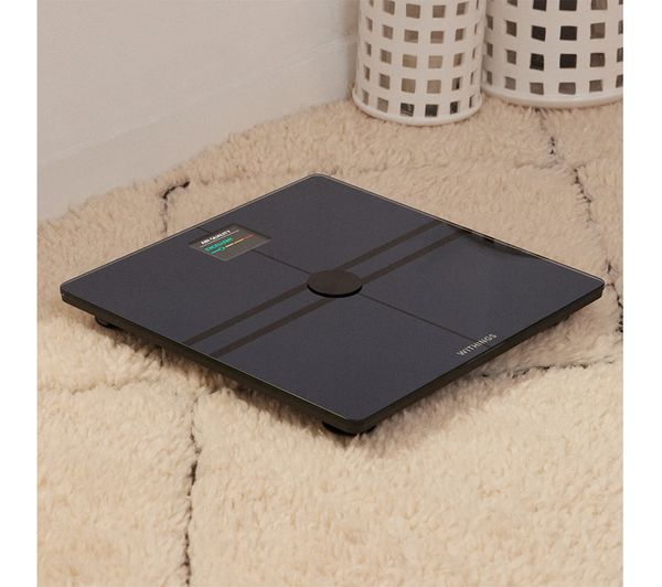 Withings Body Comp - Smart Scale with Body Composition & Visceral Fat Analysis - Black | 78-WBS12-Black-All-Inter