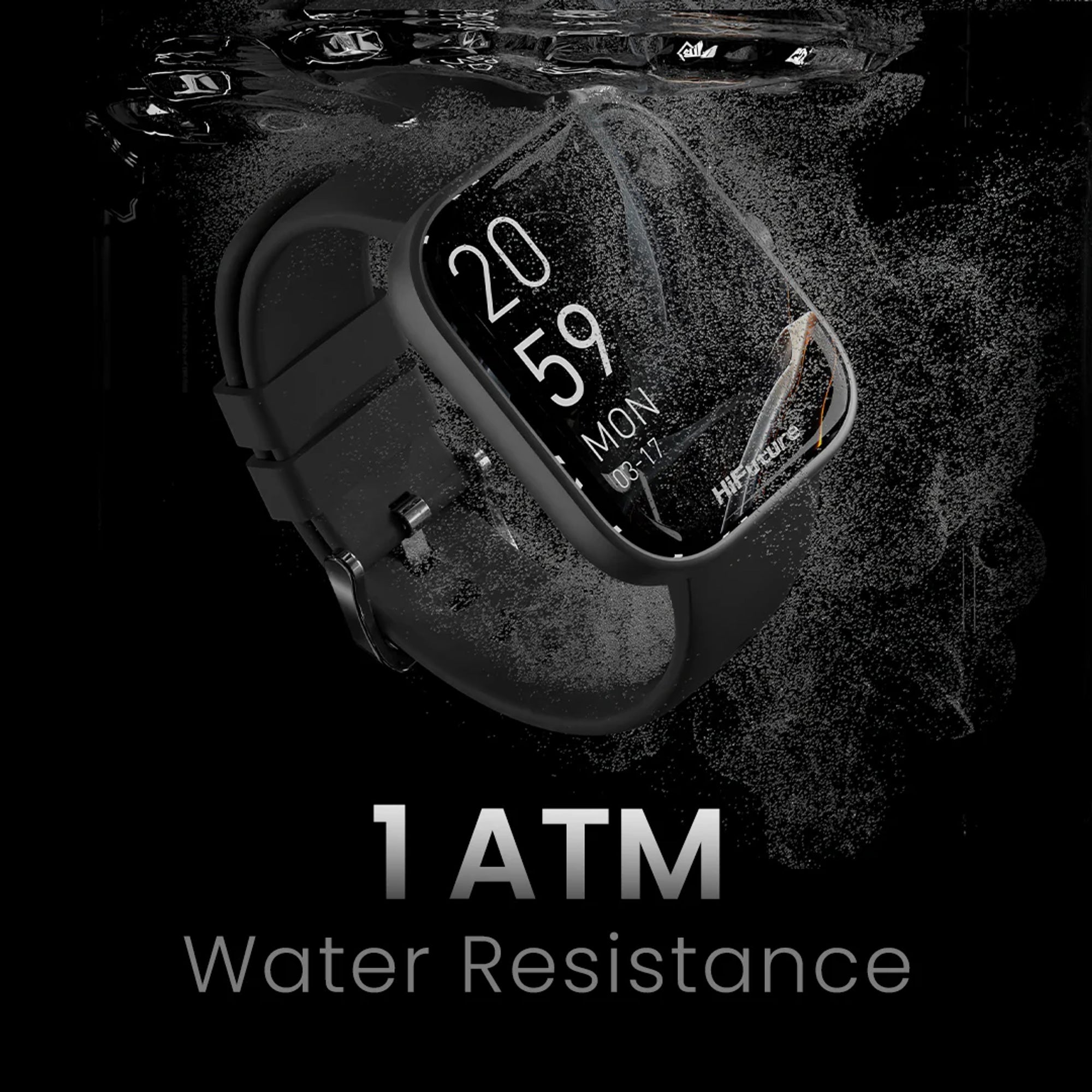 HiFuture Lume Smart Watch 1.85" Display | Gold