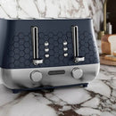 Morphy Richards 243021 Cassini 4-Slice Toaster (Outer Space Blue)