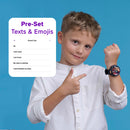 myFirst Fone S3 - 4G Kids Smart Watch with 1.4" Round AMOLED & GPS - Space Blue | 256-KW1401SE-SB01