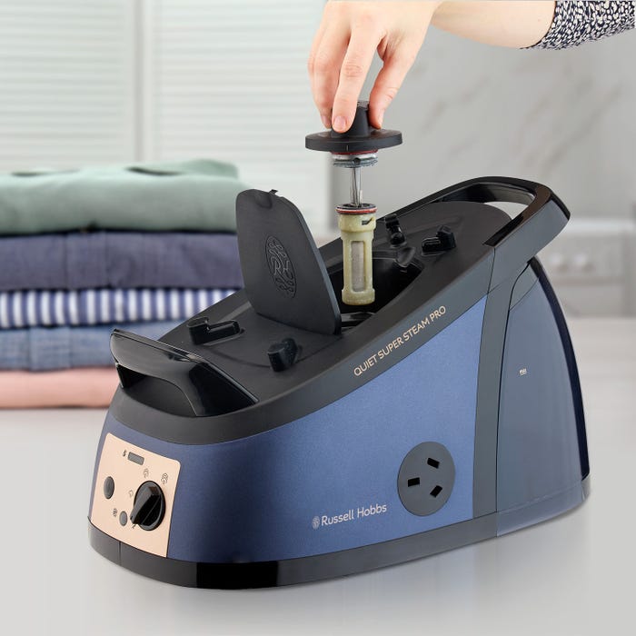 Russell Hobbs Quiet Supersteam Pro Steam Generator - Midnight - 28620 | Lally's Electrical Dundalk - image 2
