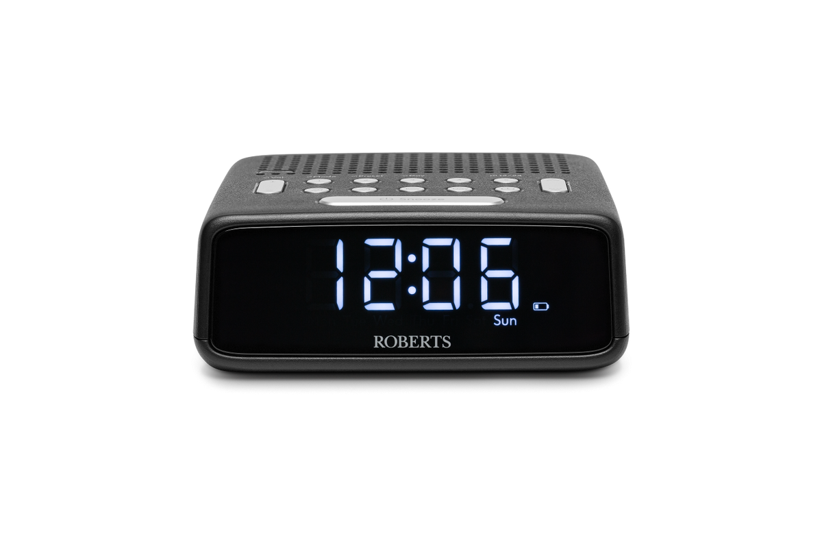Roberts Ortus FM Alarm Clock Radio Black | ORTUSFMBK view 5