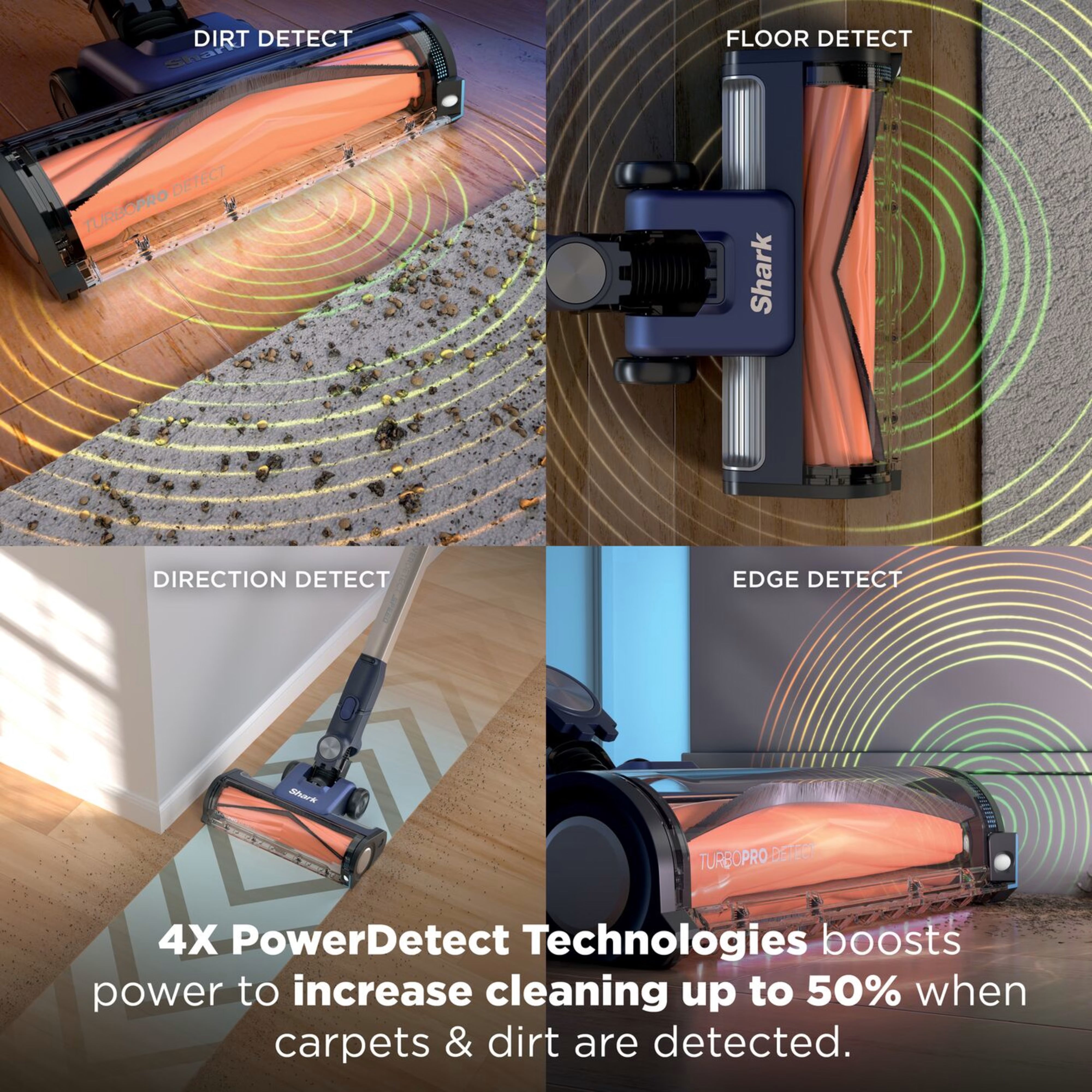 Shark PowerDetect Speed Pet Cordless Vacuum – Ultramarine | IA1241UKT