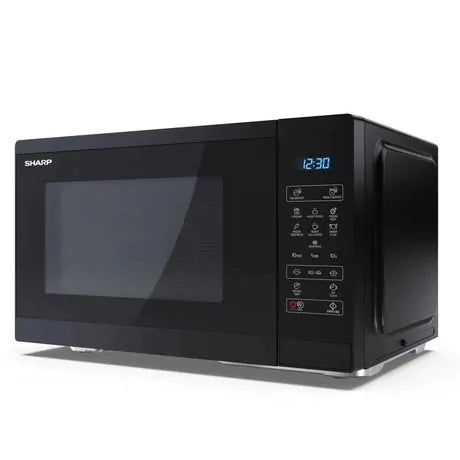 Sharp YC-MS252AU-B 25 L / 900 W Digital Microwave — Black