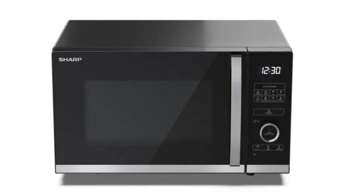 Sharp YC-QS254AU-B 25L Flatbed Microwave Black view 3