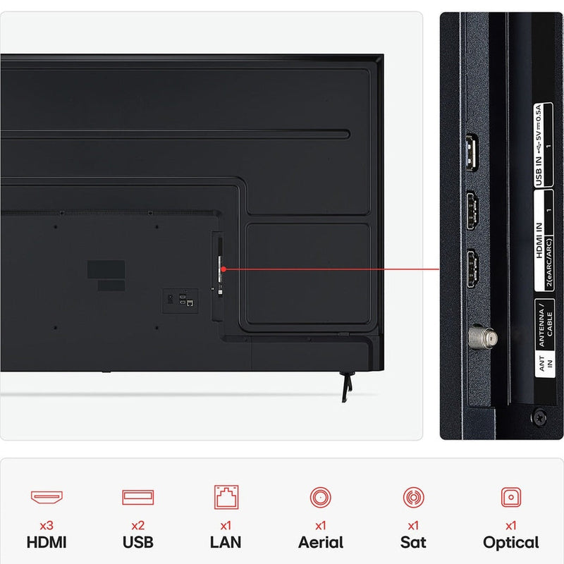 LG UA75 86" 4K UHD LED Smart TV | 86UA75006LA.AEKQ LG TV Lallys Electrical Ireland