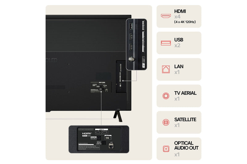 LG 55 Inch B4 OLED 4K Smart TV (2024) | OLED55B46LA.AEK