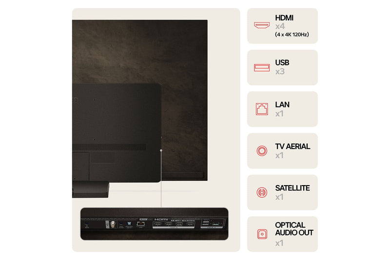 LG 65 Inch C4 OLED TV (2024) | OLED65C44LA.AEK