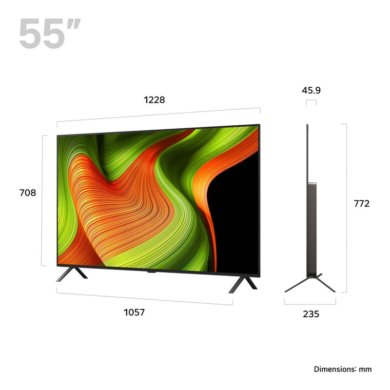 LG OLED AI 55" 4K HDR Smart TV | OLED55B56LA.AEK LG TV Lallys Electrical Ireland