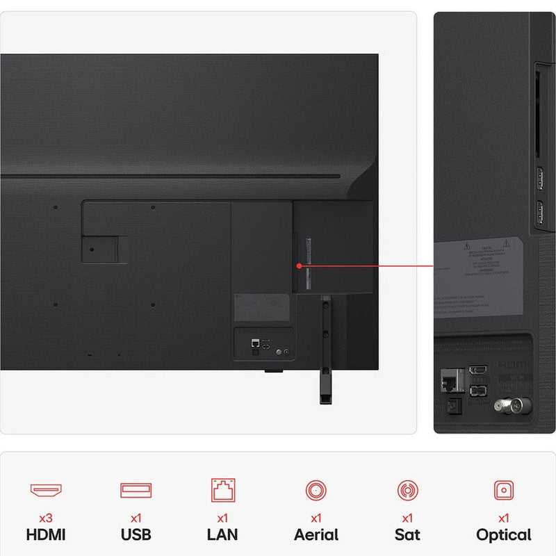 LG QNED AI 50" 4K HDR Smart TV | 50QNED82A6B.AEK LG TV Lallys Electrical Ireland