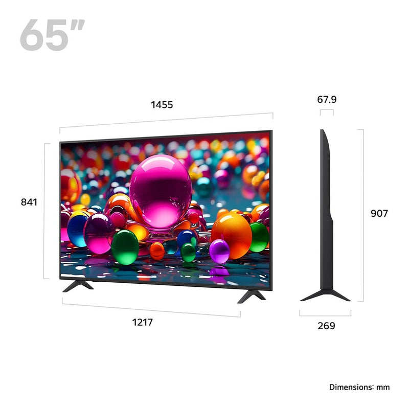 LG UA75 65" 4K UHD LED Smart TV | 65UA75006LA.AEK LG TV Lallys Electrical Ireland