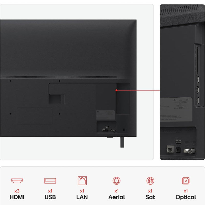 LG UA75 55" 4K UHD LED Smart TV | 55UA75006LA.AEK LG TV Lallys Electrical Ireland