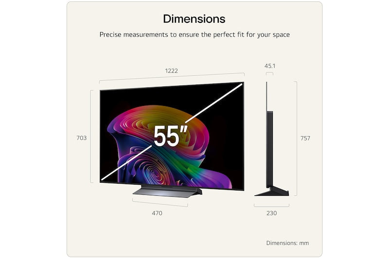 LG 55-inch C6-series 4K Ultra HD Smart TV | OLED55C64LA.AEI