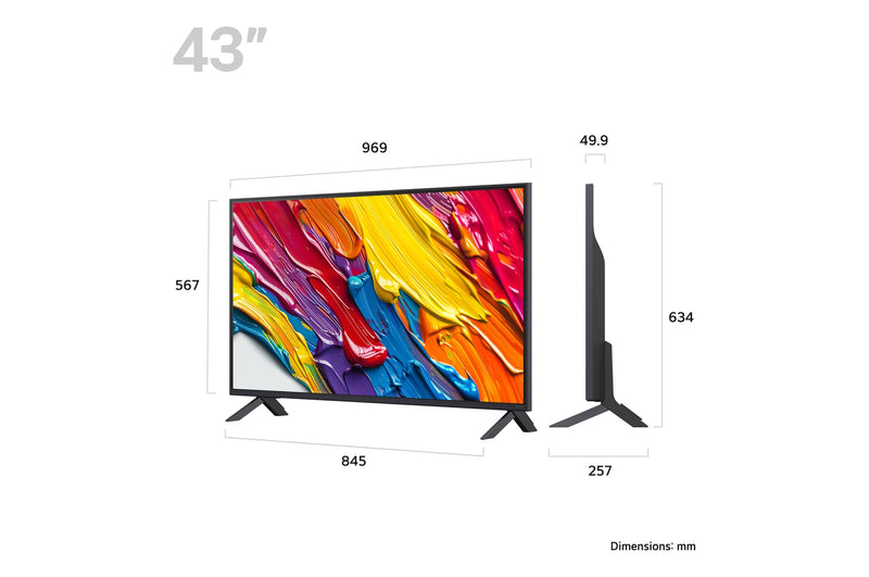 LG QNED70 43" 4K UHD QNED Smart TV | 43QNED70A6A.AEK LG TV Lallys Electrical Ireland