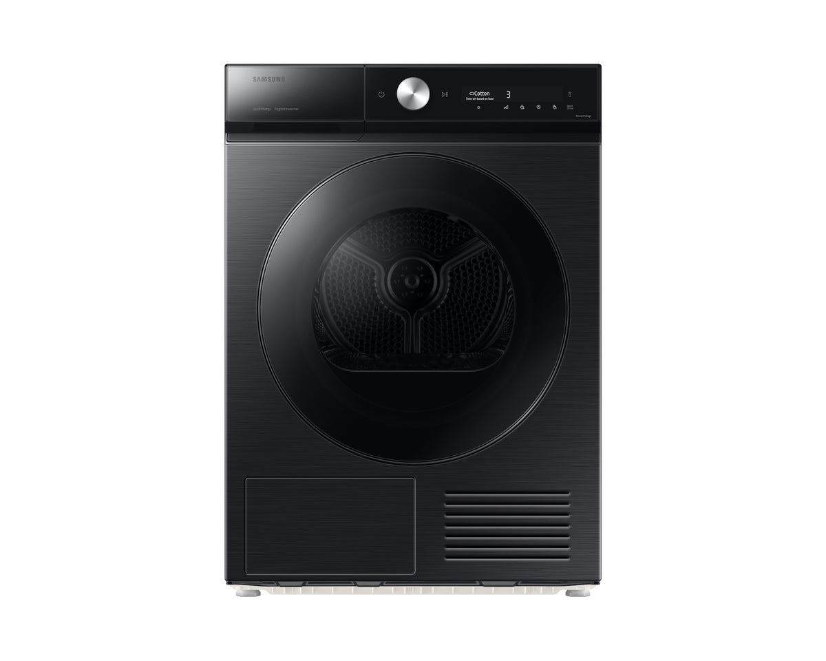 Samsung Series 8 DV90BB9545GBS1 9kg Heat Pump Dryer Black product view