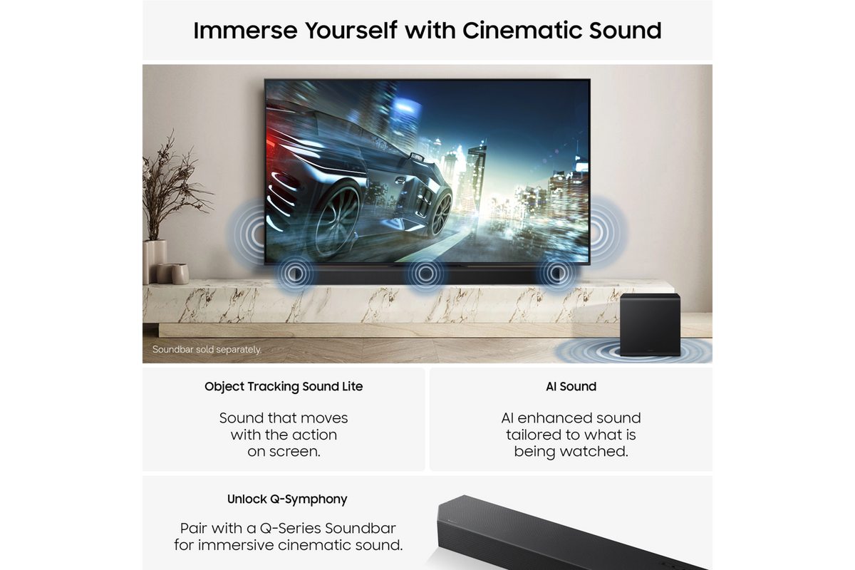 Samsung QN70H 55-inch Neo QLED 4K Smart TV (2026) | QE55QN70HAUXXU view 3
