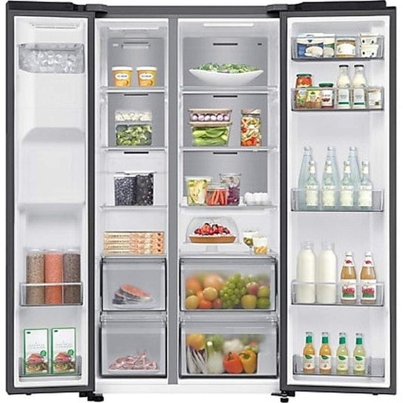 Samsung Series 6 640L Total No Frost American Fridge Freezer | RS70F64KEFEU Samsung American Fridge Freezer Lallys Electrical Ireland