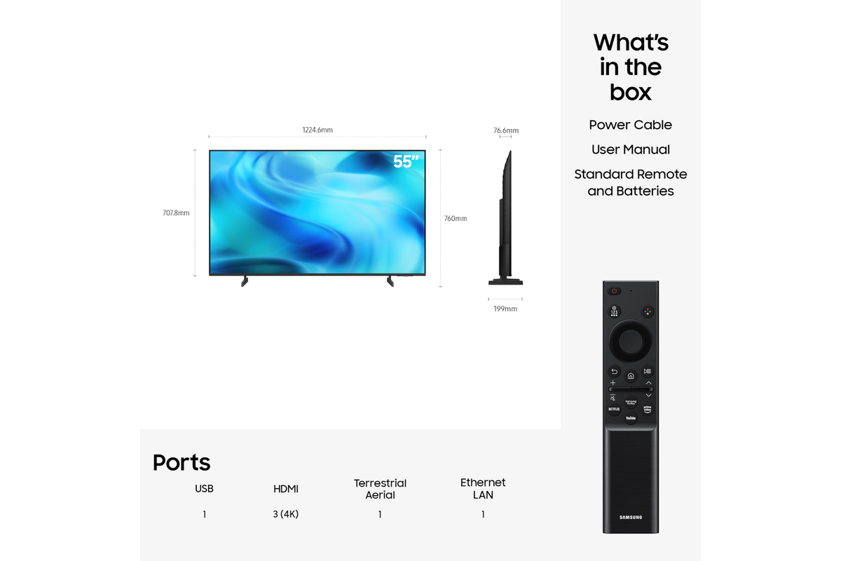 Samsung UE55U8000HKXXU 55-inch U8000H