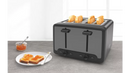 Bosch DesignLine Graphite 4 Slice Toaster | TAT5P445GB