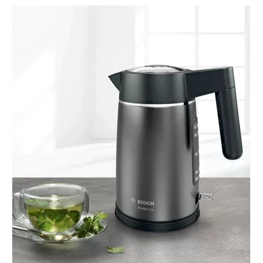Bosch DesignLine 1.7L Graphite Kettle | TWK5P475GB