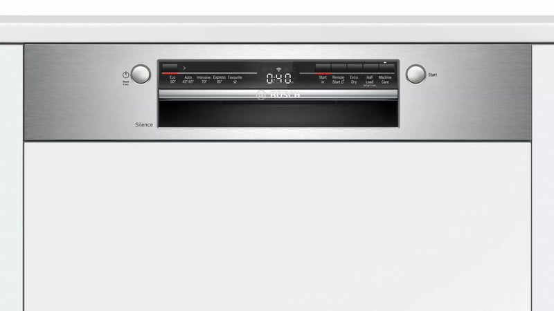 Bosch Semi-Integrated Smart 12 Place Dishwasher | SMI2HTS02G