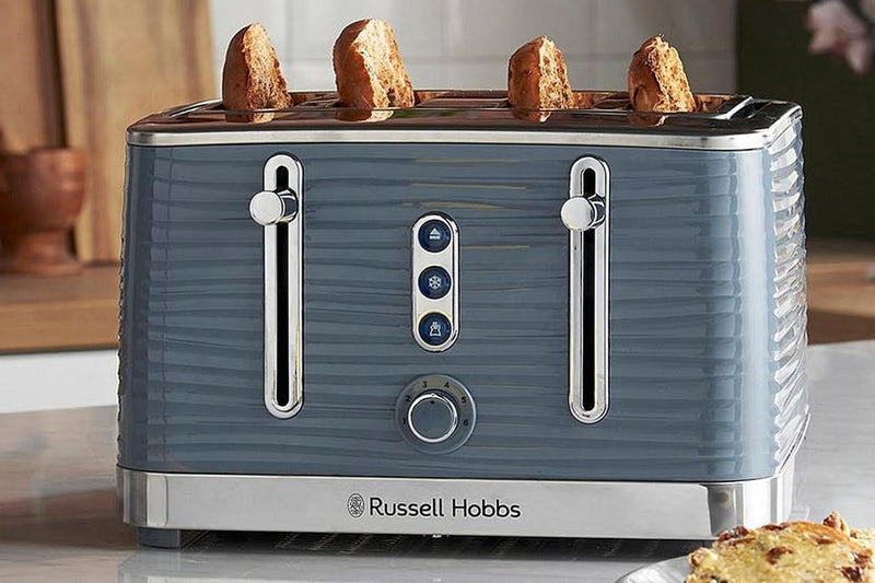Russell Hobbs Inspire 4 Slice Grey Toaster | 24383