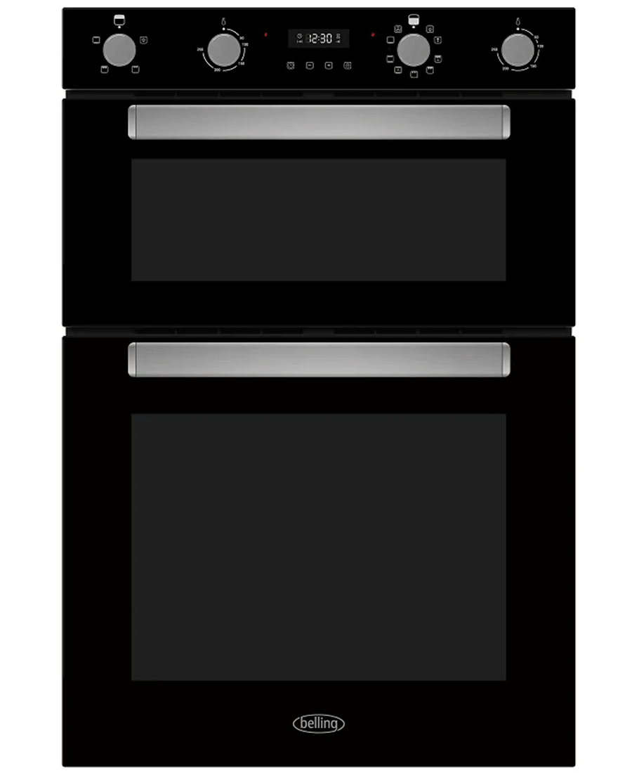 Belling Double Oven | BI909MFBLK