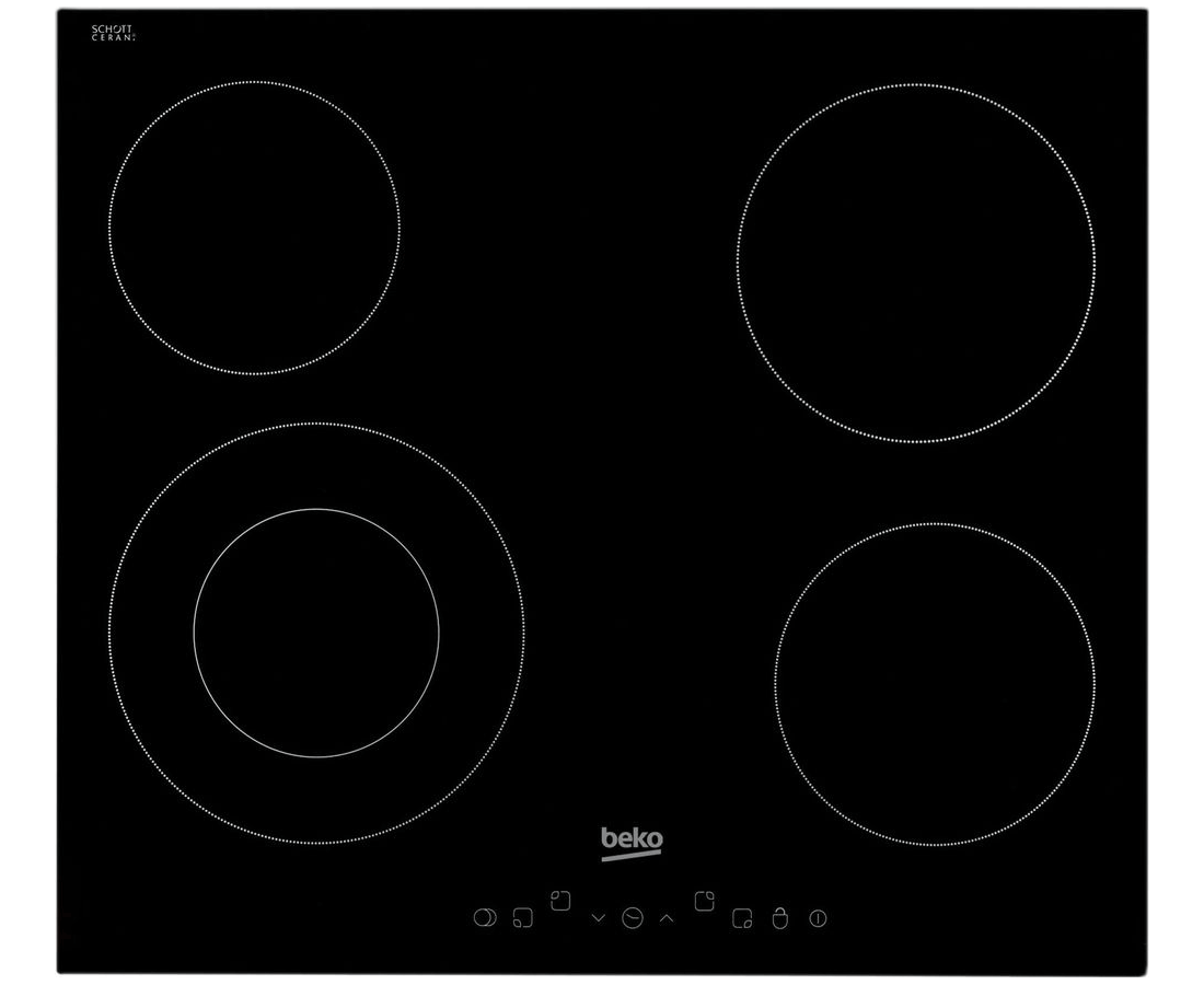 Beko 60cm Touch Control Ceramic Hob | HIC64402T
