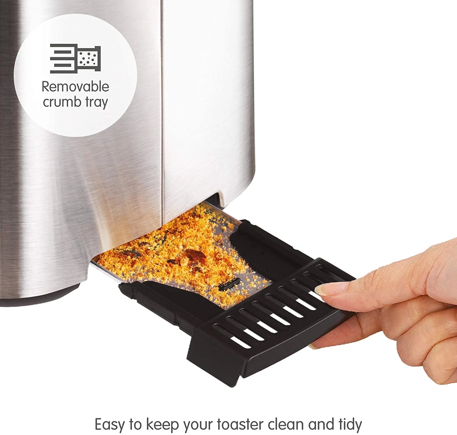 Morphy Richards Equip 2 Slice Stainless Toaster | 222067