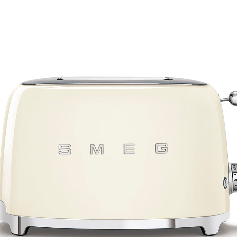 Smeg 50's Retro Style 2 Slice Toaster | Cream